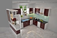 Tủ bếp AcrylicARLQ 013