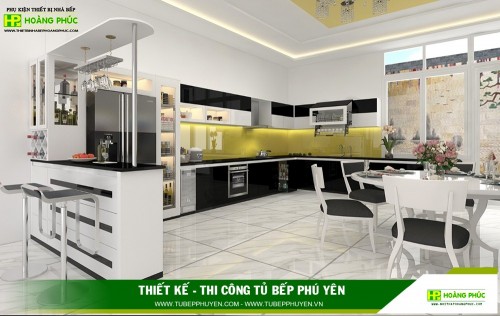 Tủ bếp đẹp Phú Yên